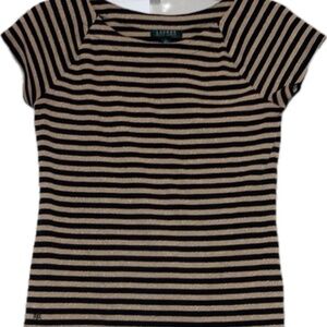 Ralph Lauren, black, and gold shirt